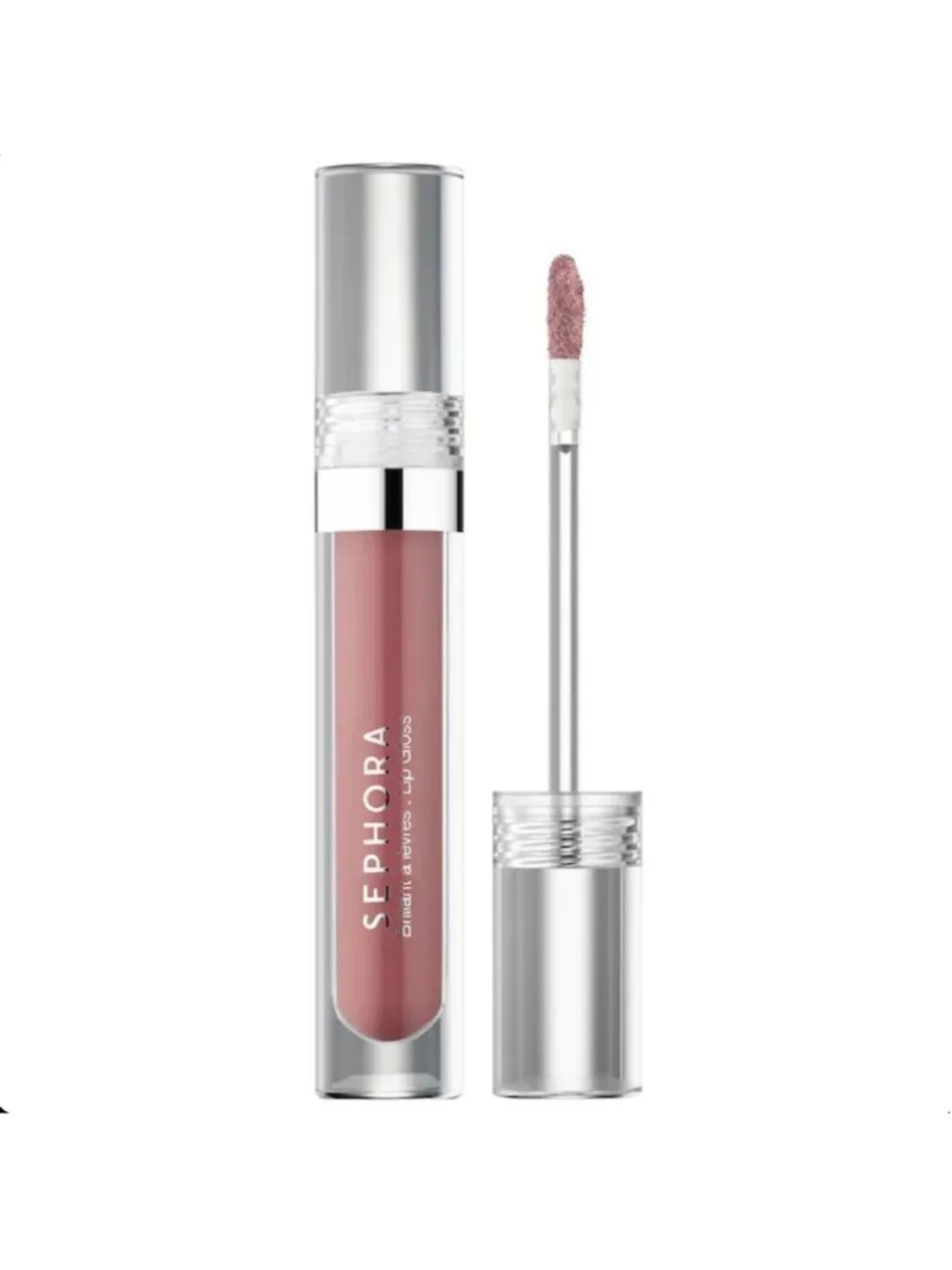 New Sephora Glossed Lip Gloss in Blessed, Pink/Nude/Taupe